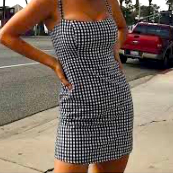 Cotton Candy Dresses & Skirts - Cotton Candy LA womans Plaid gingham mini Dress size M